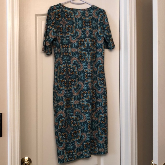 SOLD - LulaRoe Julia dress size small w/ OS leggings - Picture 2 of 8